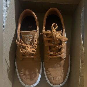 Nike Stefan Janoski Men's Brown Skate Shoes